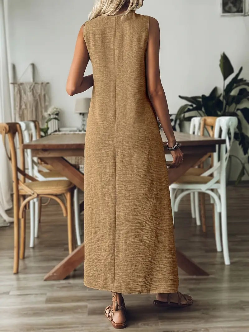 Nora – Vestito Vintage con Scollatura a V