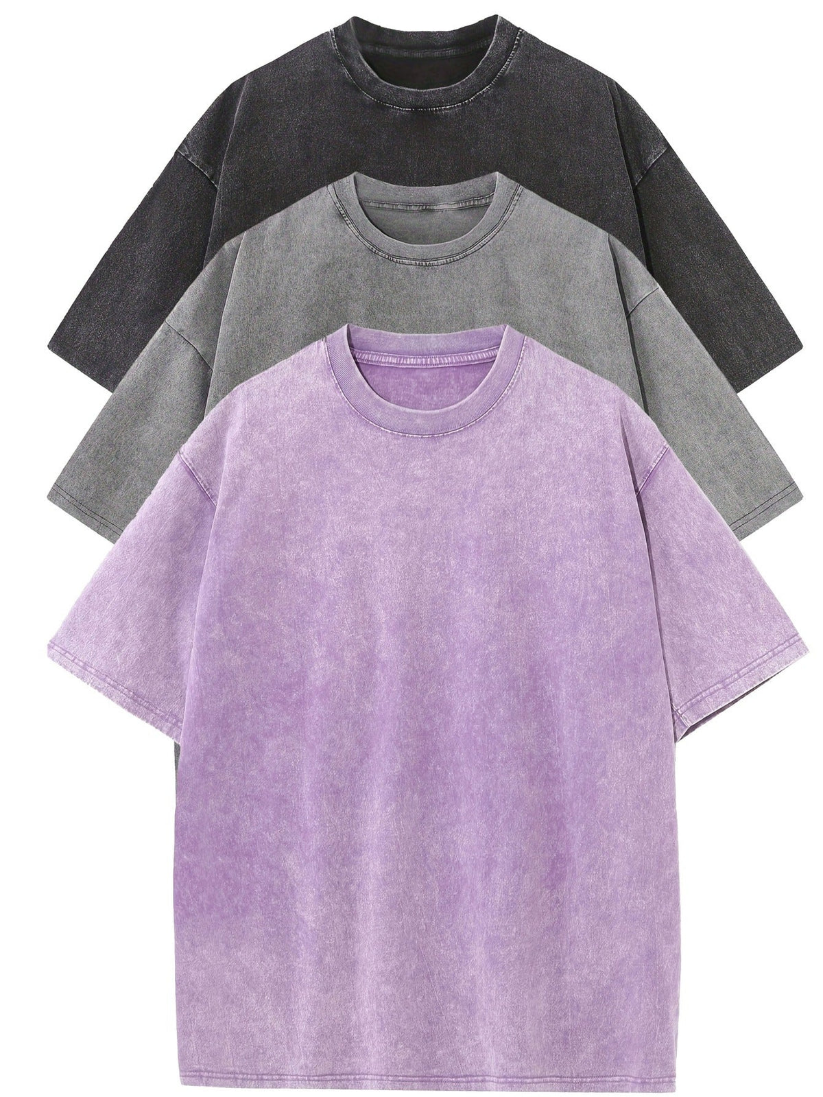 Aldo™ | Set di T-Shirt Oversize in Cotone Casual 3 Pezzi