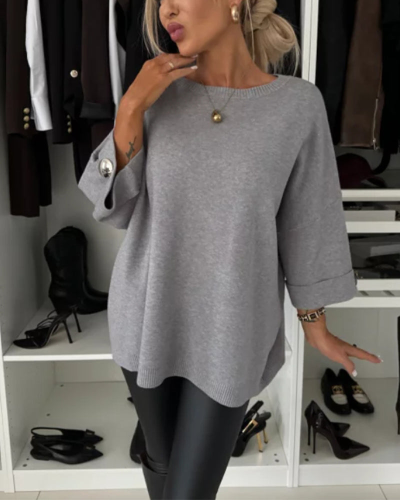 Angelica | Blusa in Tricot Elegante