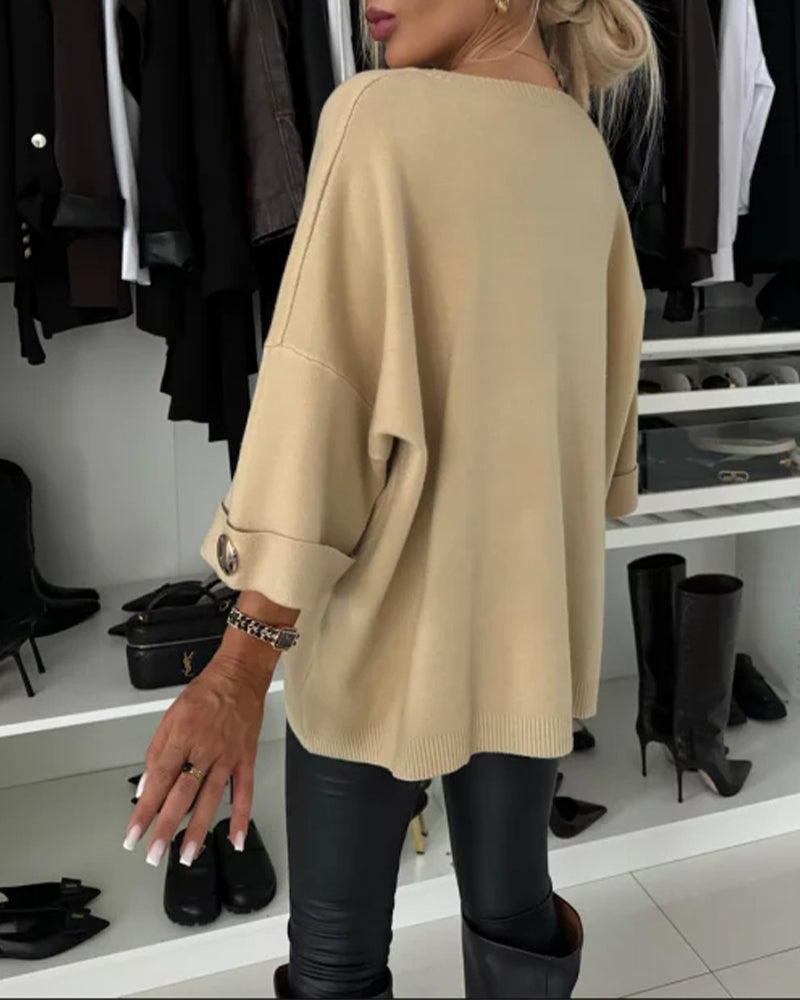 Angelica | Blusa in Tricot Elegante