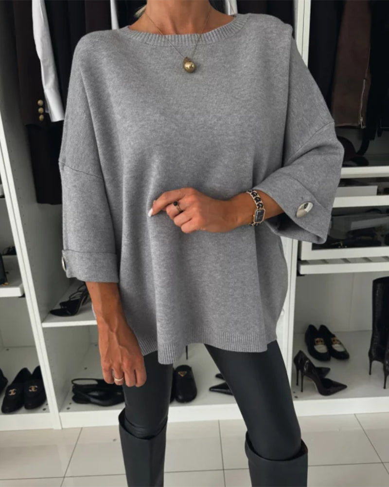Angelica | Blusa in Tricot Elegante