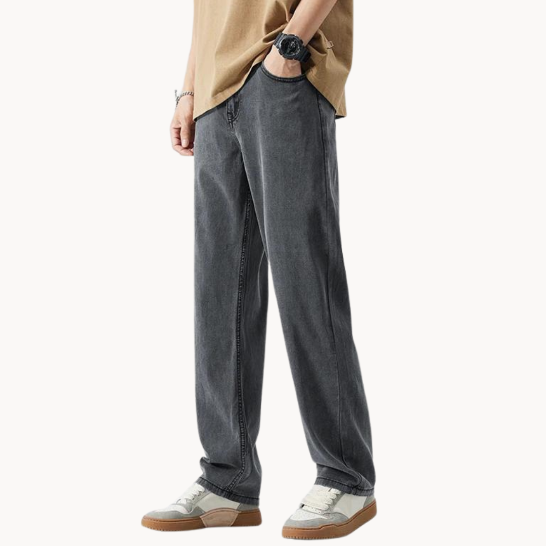 Pantaloni Estivi a Gamba Dritta