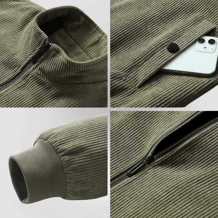 UDO™ - GIACCA IN CORDURO CON FODERA IN FLEECE