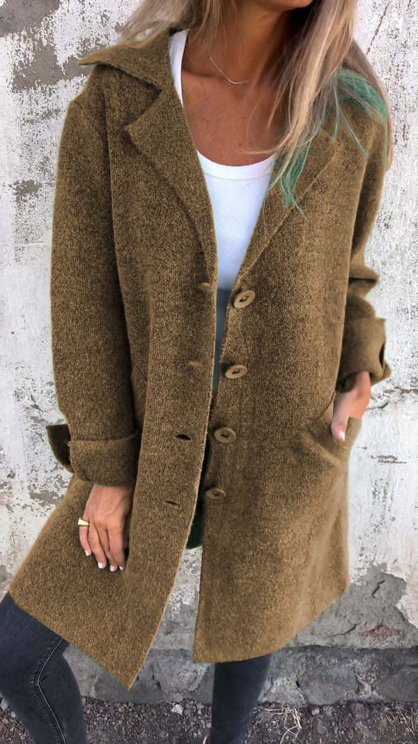 Baylea™ | Cappotto Informale in Lana