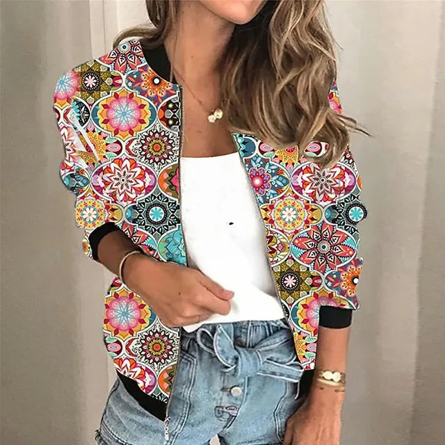 Grace™ | Giacca con Zip Decorativa
