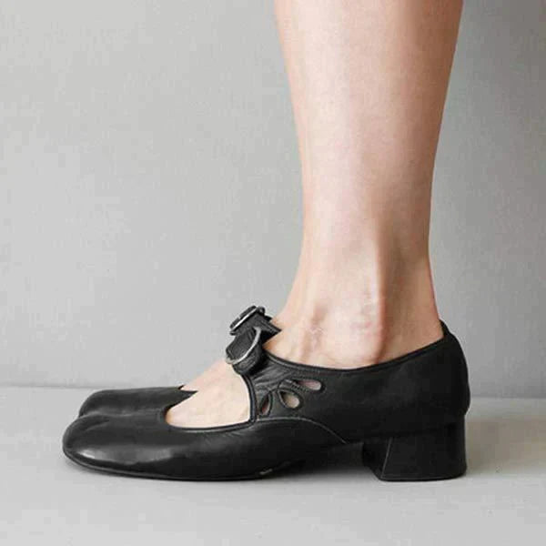 Lucia™ | Sandali ortopedici in pelle chic