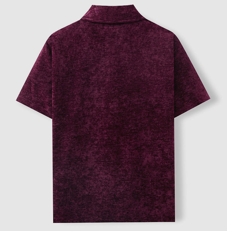 Dario™ | Camicia Retro in Velluto