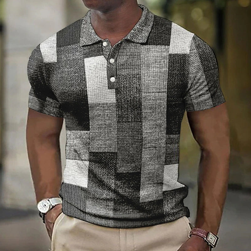 Raffaele™ | Polo Multicolor in Stile Moderno