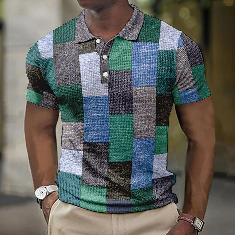 Raffaele™ | Polo Multicolor in Stile Moderno