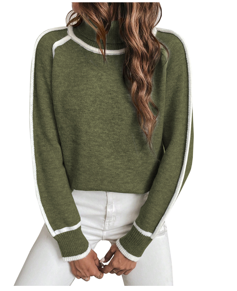 Fiora | Maglione dolce con colletto alto