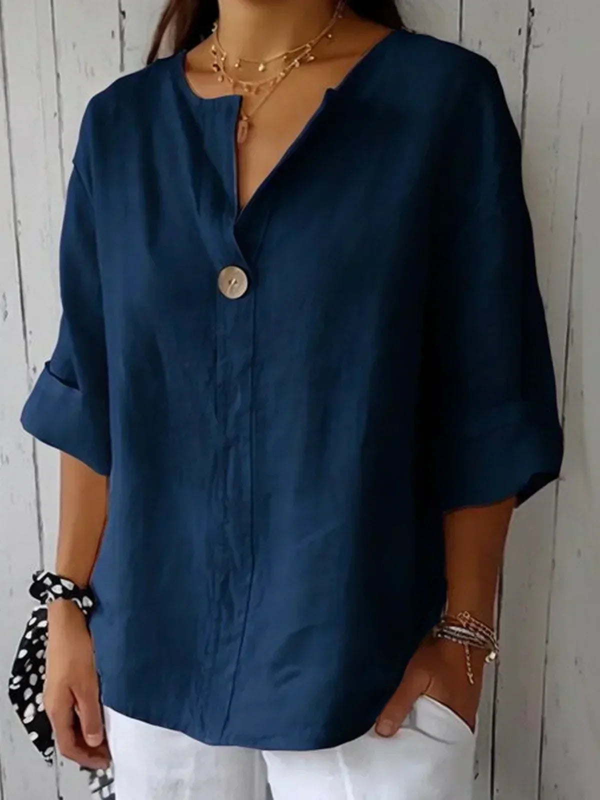 JESSA™ | Blusa Casual con Scollo a V