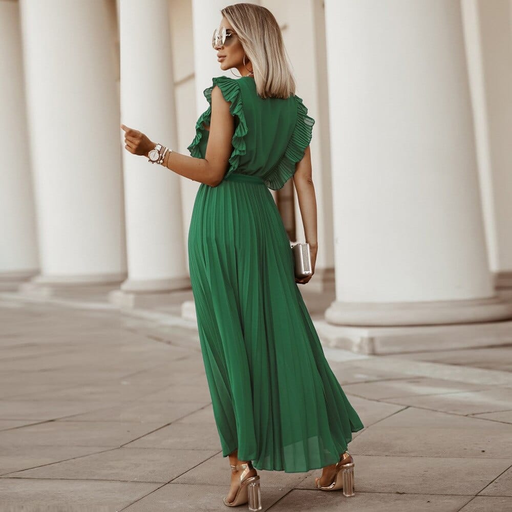 Adele™ | Vestito con Scollatura a V