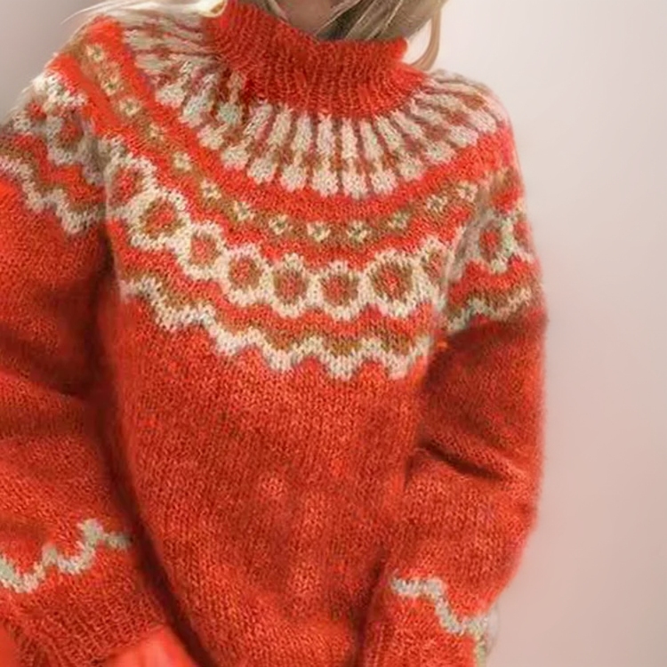 OLIVIA™ | Maglione con Collo Alto Confortevole