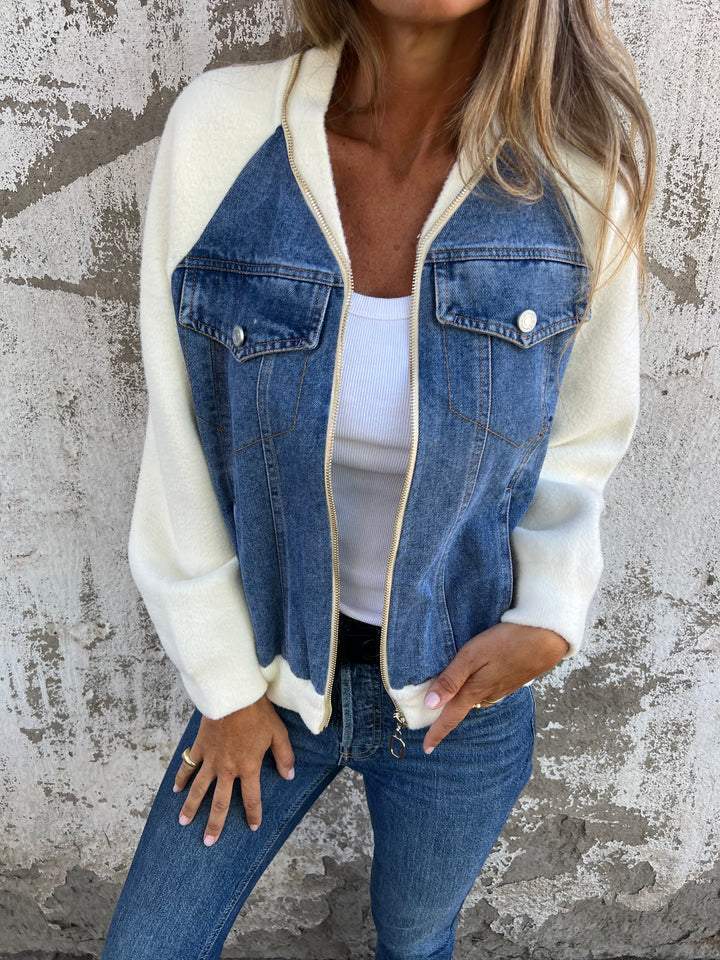 Zoe™ | Giacca Di Jeans Elegante
