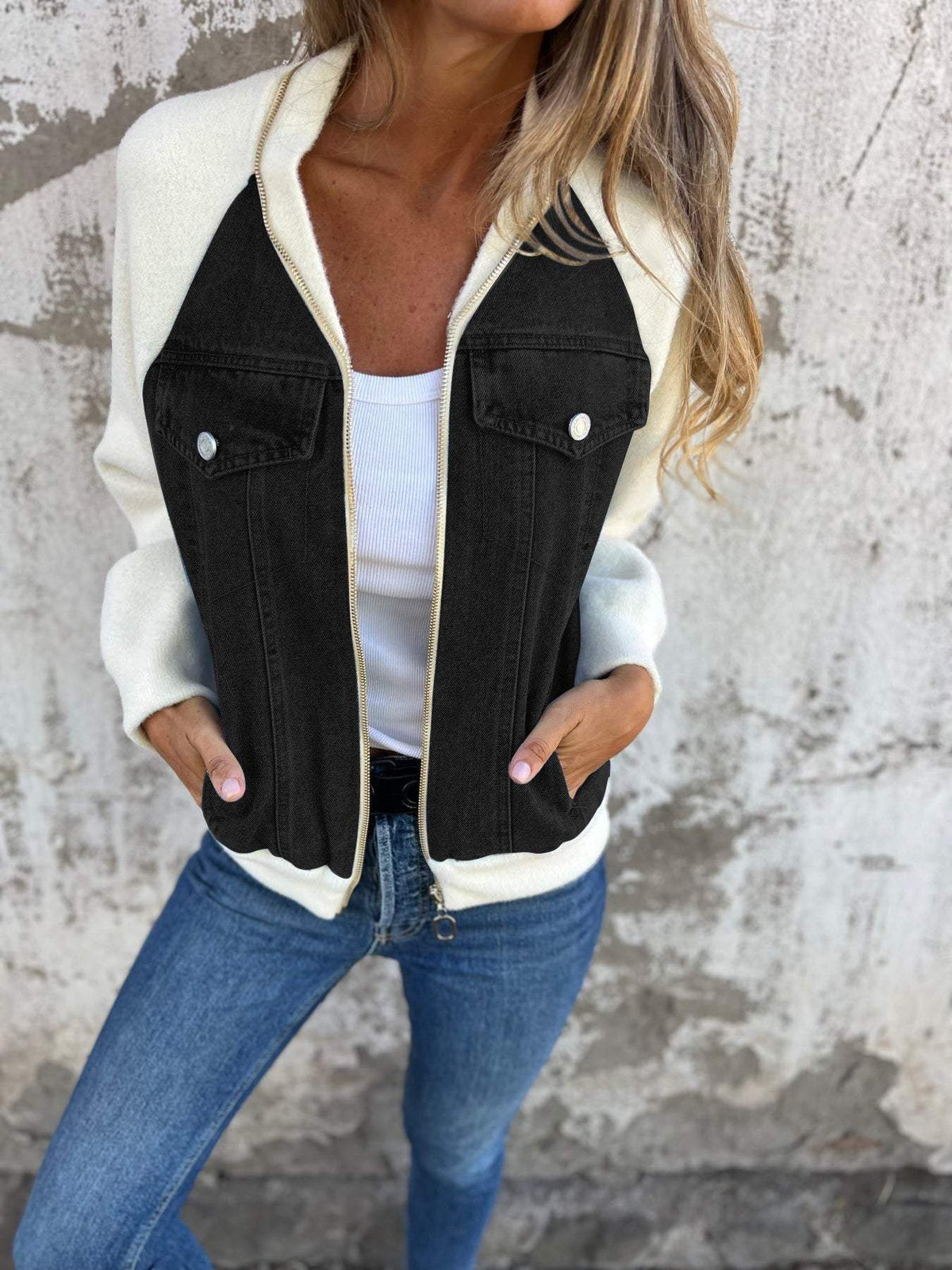 Zoe™ | Giacca Di Jeans Elegante