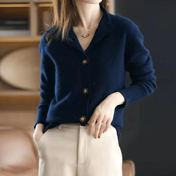 Aria | Cardigan comodo con bottoni
