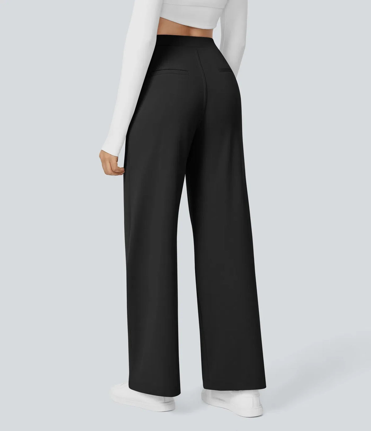 Pantaloni Svasati ColaTek Air™ con Vita Alta e Tasche con Zip Laterali