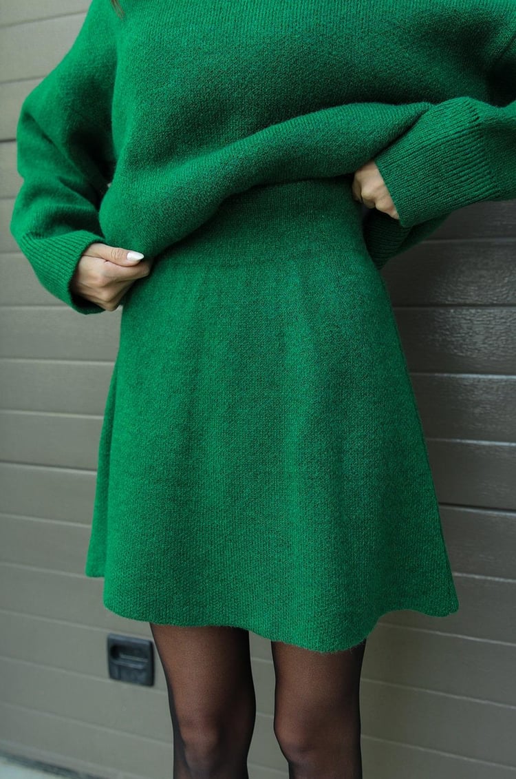Francesca™ | Completo in maglia comodo di 2 pezzi