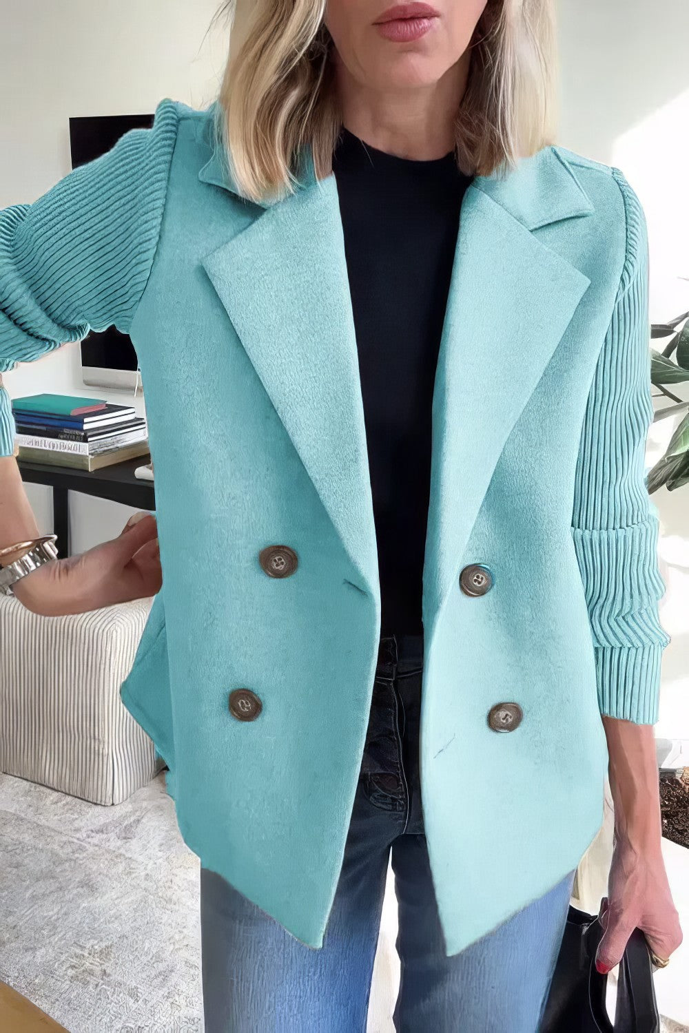 CLAIRE™ | Giacca Cardigan Patchwork