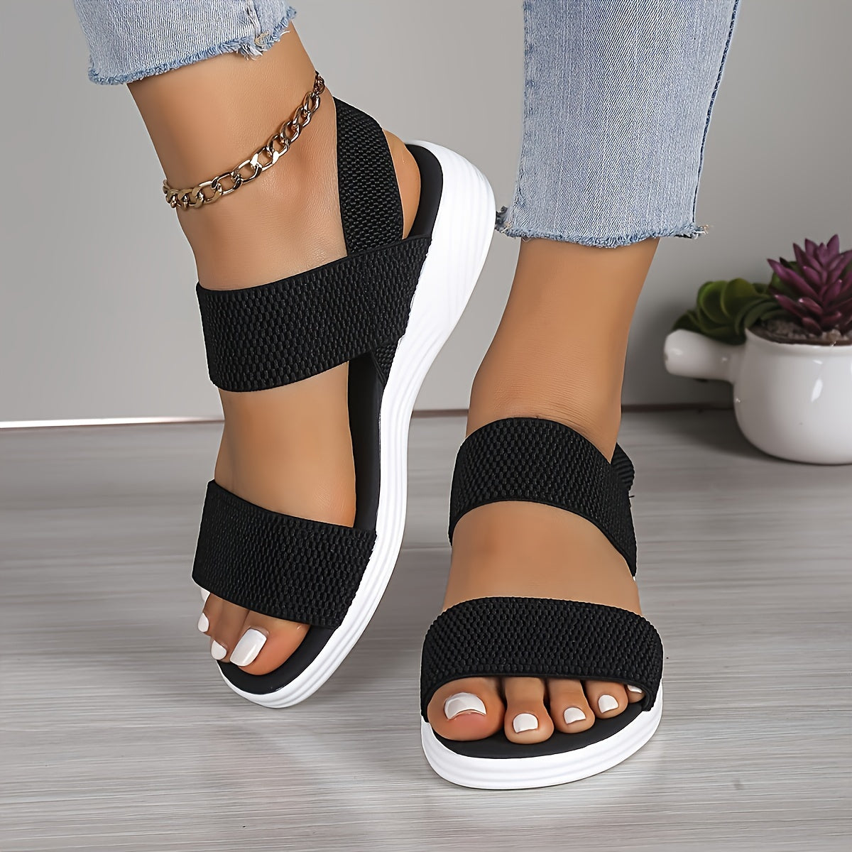 Emilia™ | Sandali Leggeri e Stretch
