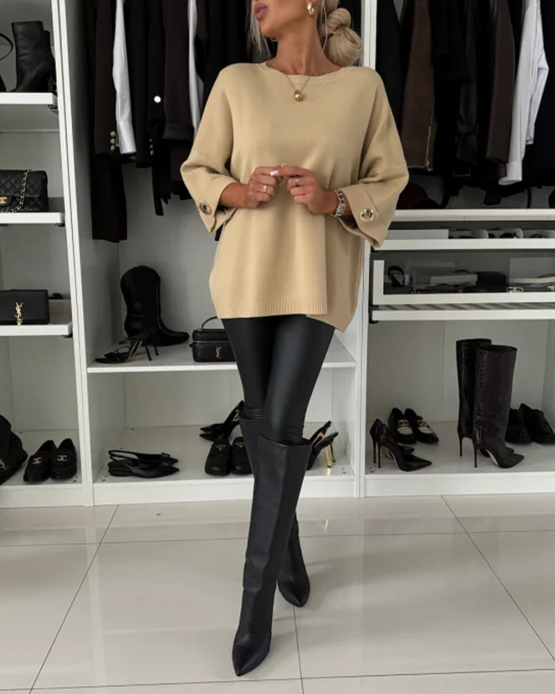 Angelica | Blusa in Tricot Elegante