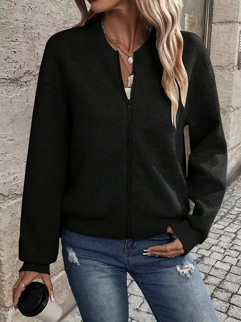 LIVIA™ | Giacca Primaverile con Chiusura a Zip
