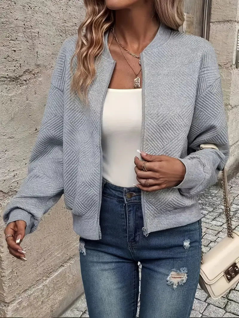LIVIA™ | Giacca Primaverile con Chiusura a Zip