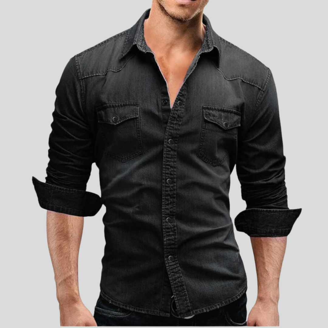 Lex™ | Camicia in Denim Moderna