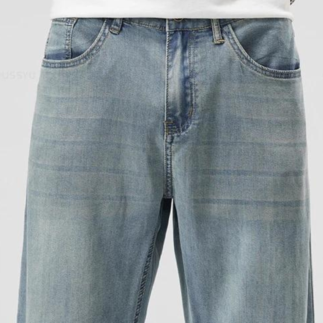 Pantaloni Estivi a Gamba Dritta
