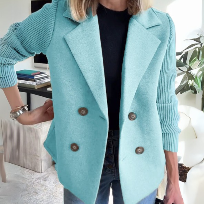 Viola | Blazer leggero in tessuto strutturato