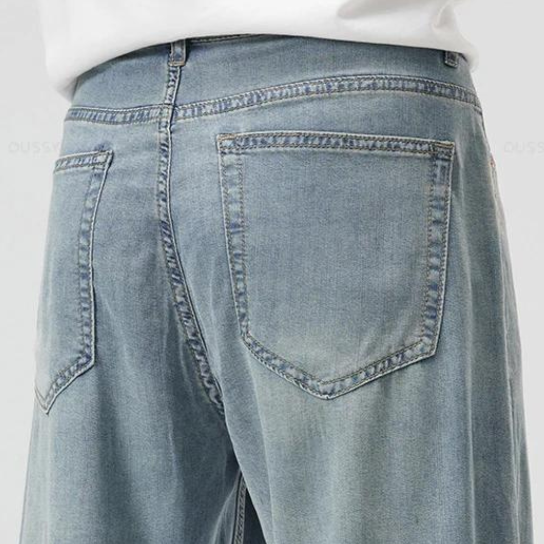 Pantaloni Estivi a Gamba Dritta