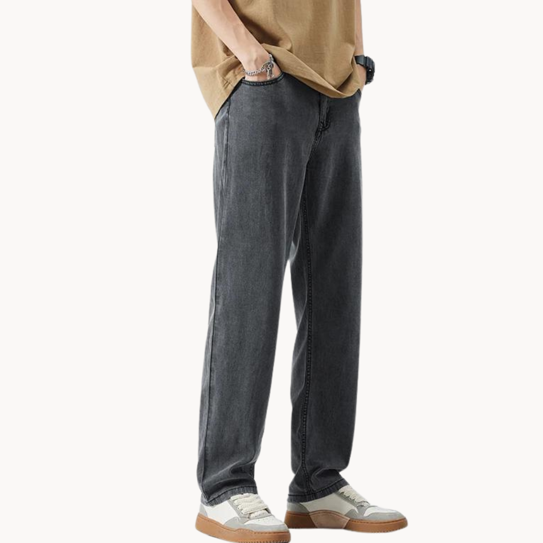Pantaloni Estivi a Gamba Dritta