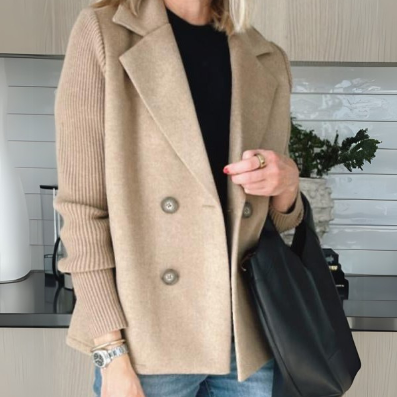Viola | Blazer leggero in tessuto strutturato