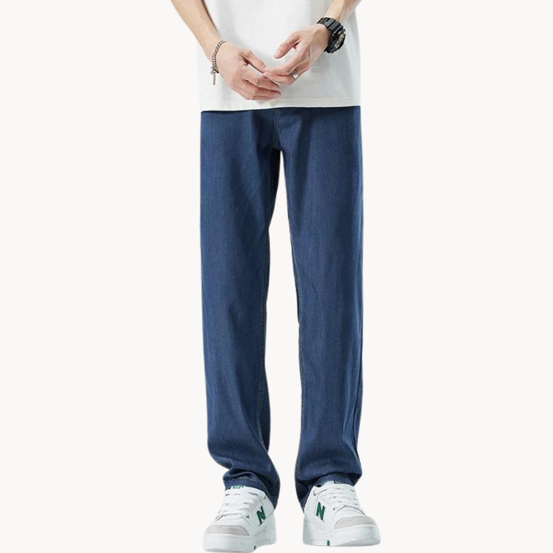 Pantaloni Estivi a Gamba Dritta
