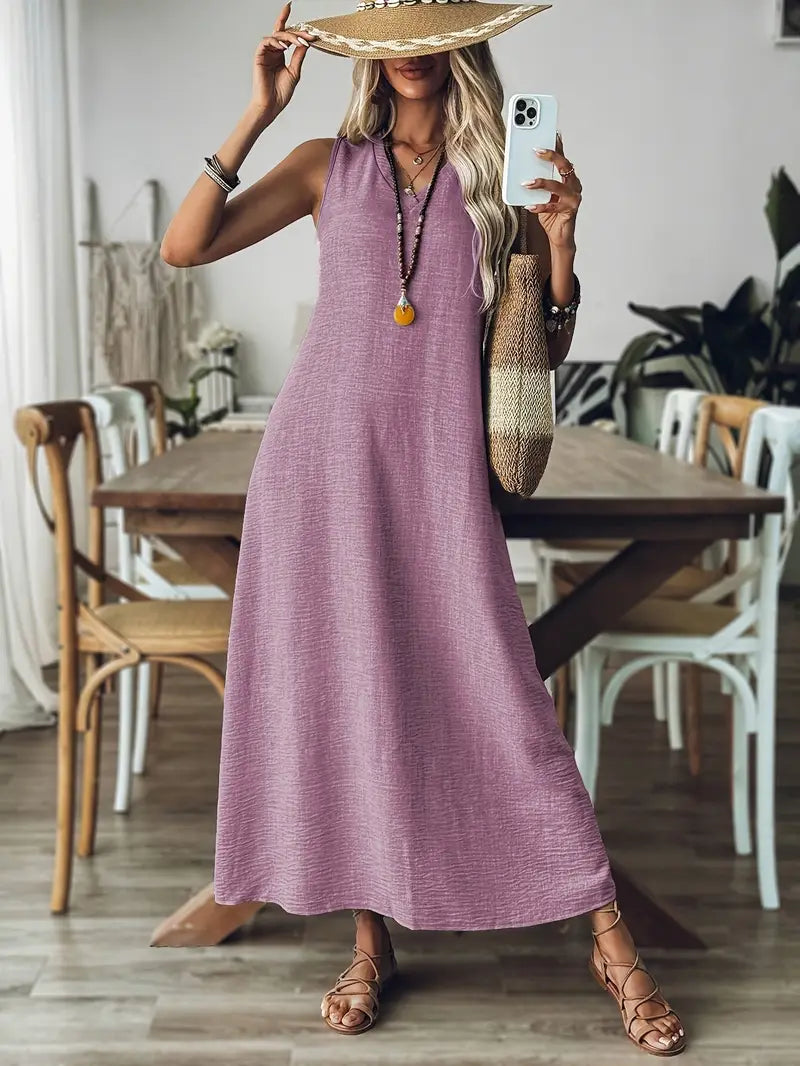 Nora – Vestito Vintage con Scollatura a V