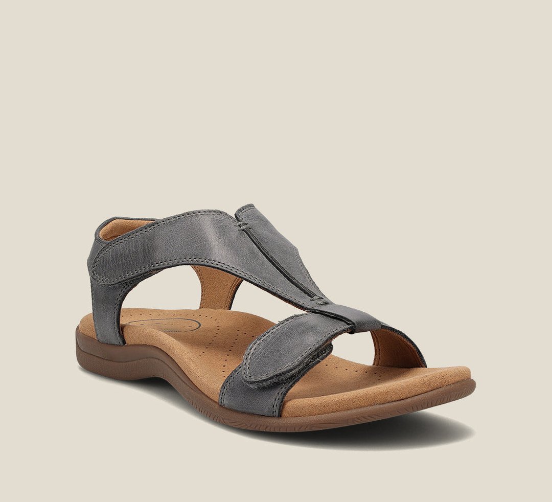 Elisabeth™ | Sandalo Orthoflex in Pelle