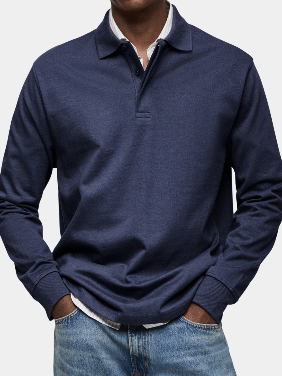 ALMI ROMA | POLO DI LUSSO A MANICHE LUNGHE