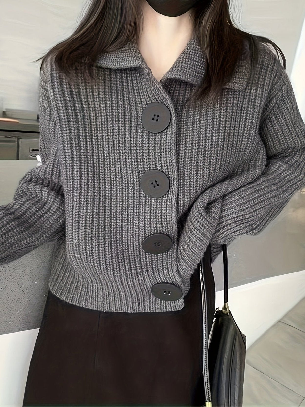 Alma | Cardigan in maglia a coste