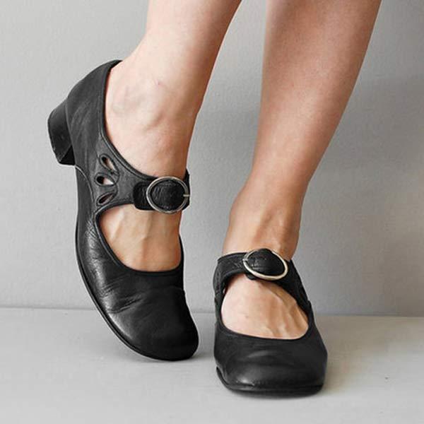 Lucia™ | Sandali ortopedici in pelle chic