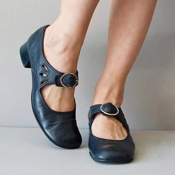 Lucia™ | Sandali ortopedici in pelle chic