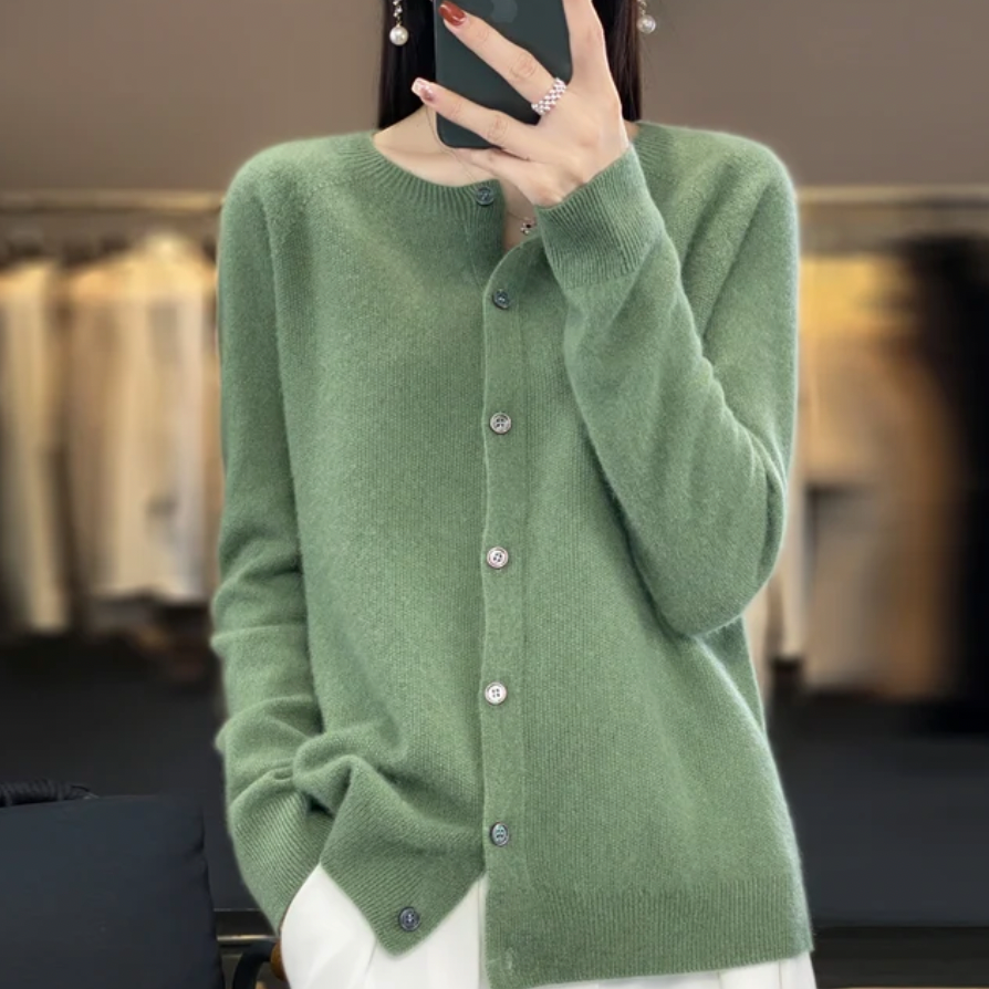Mirella | Cardigan Confortevole con Bottoni