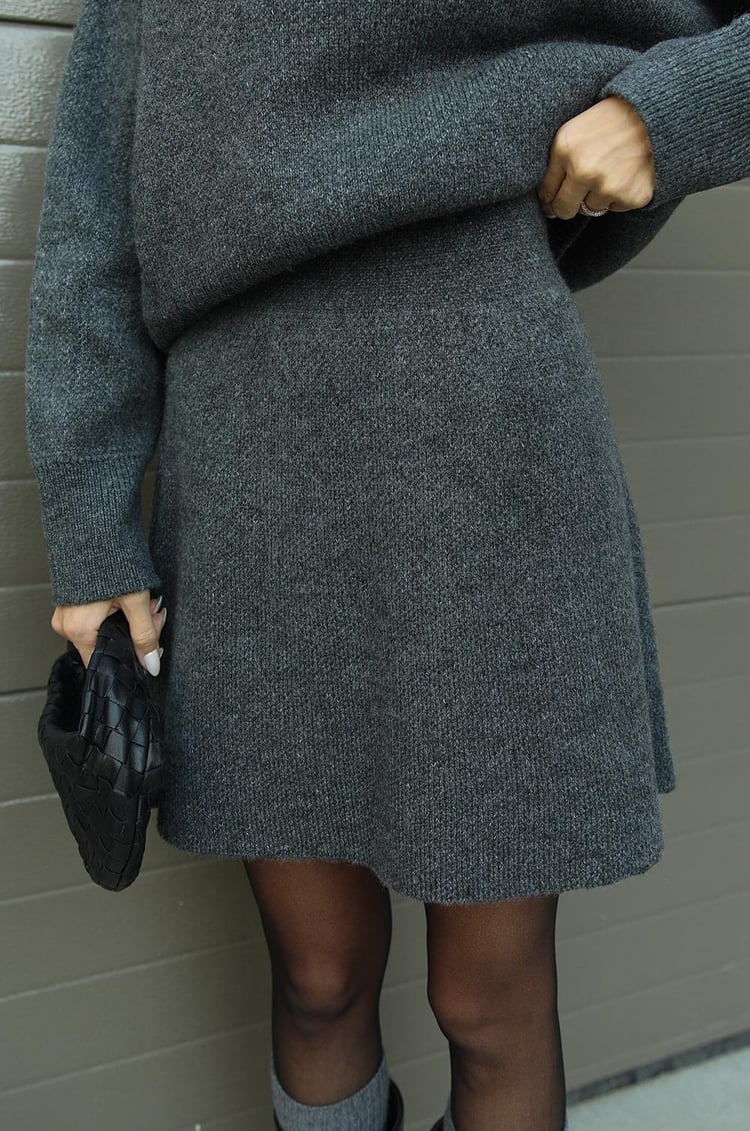 Francesca™ | Completo in maglia comodo di 2 pezzi