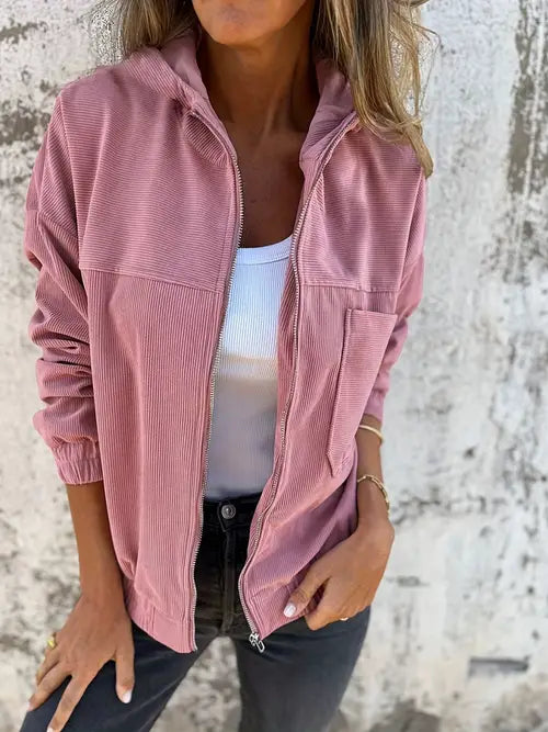 Lieve™ | Giacca Primaverile con Chiusura a Zip