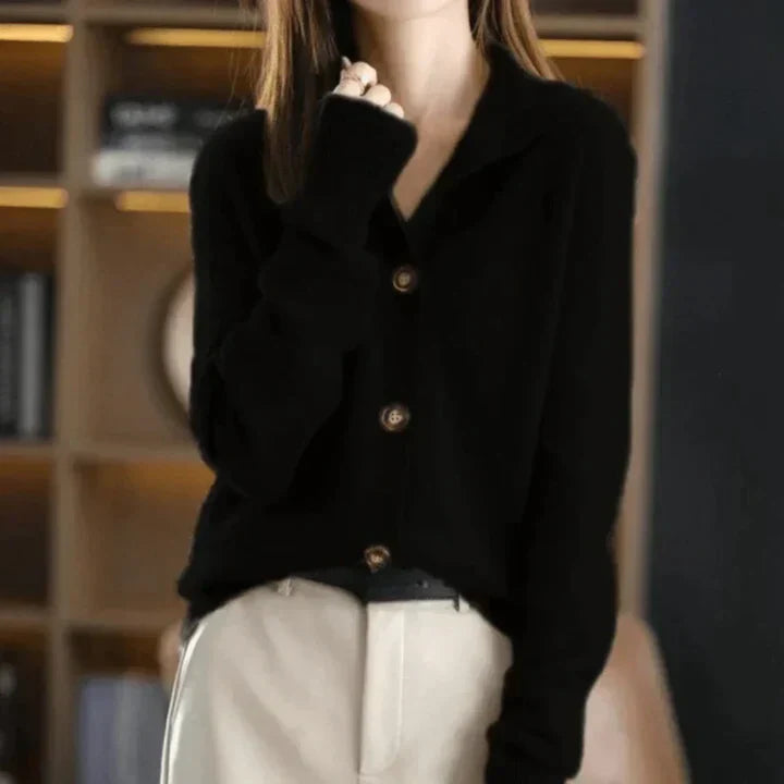 Aria | Cardigan comodo con bottoni