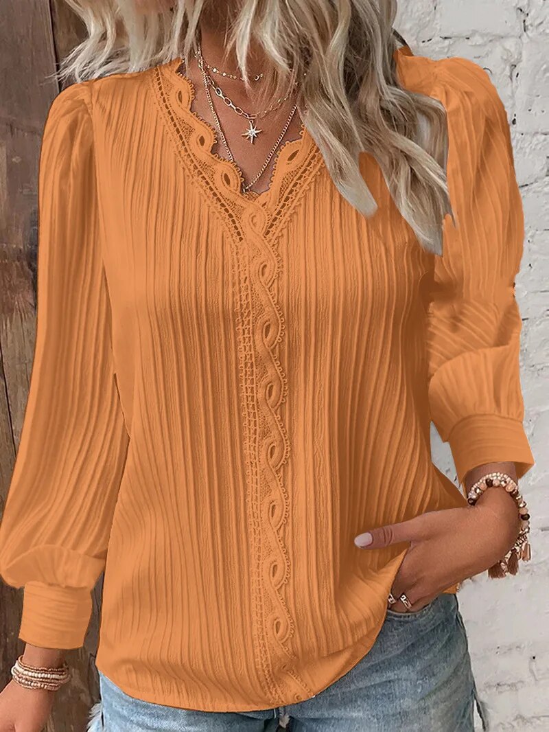 Ursula™ | Blusa in Pizzo