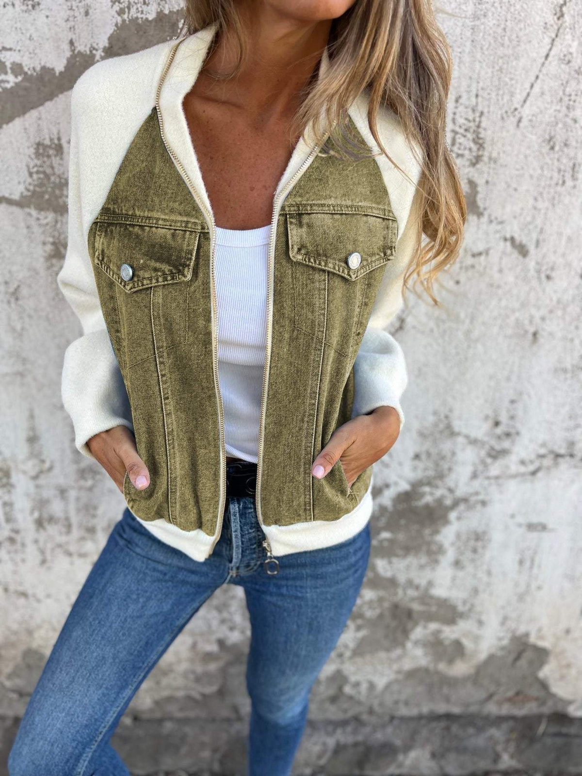 Zoe™ | Giacca Di Jeans Elegante