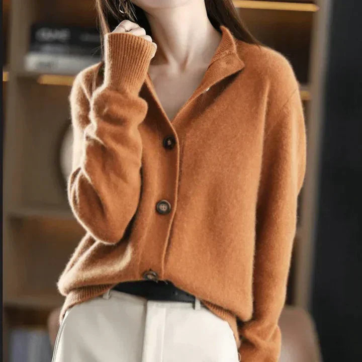 Aria | Cardigan comodo con bottoni