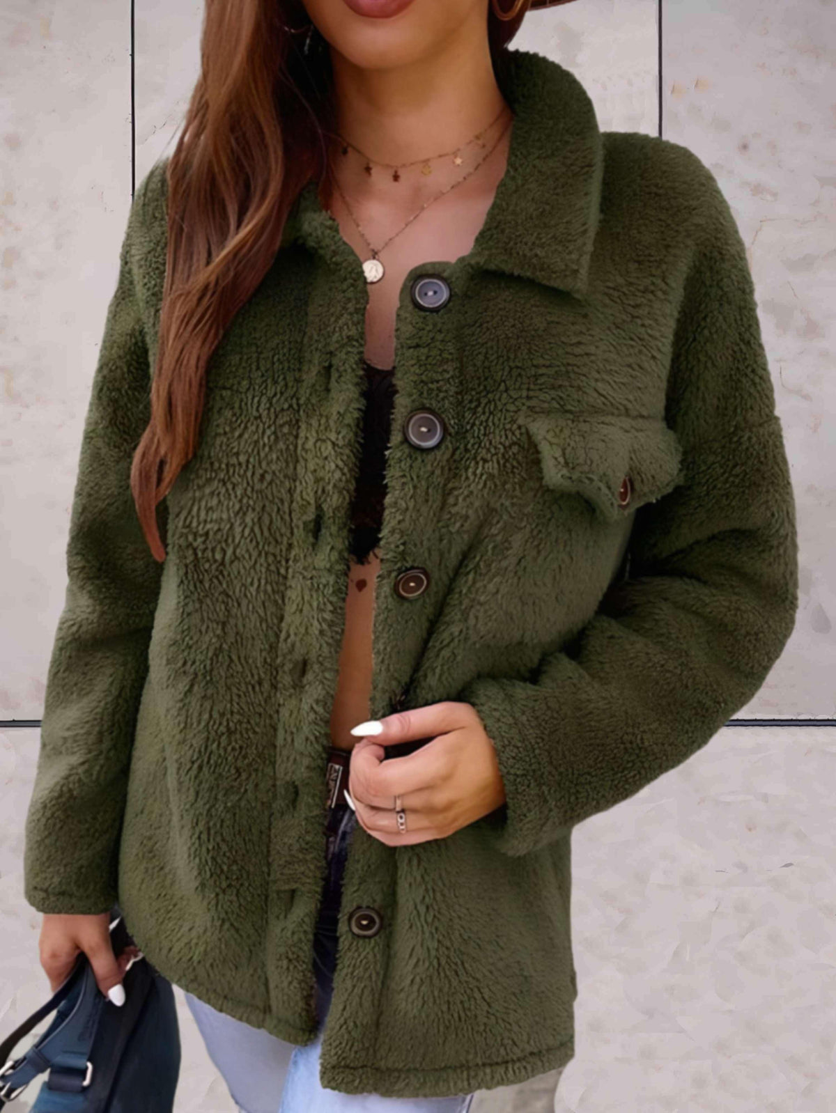 Chloé™ | Giacca Polo con Colletto e Bottoni