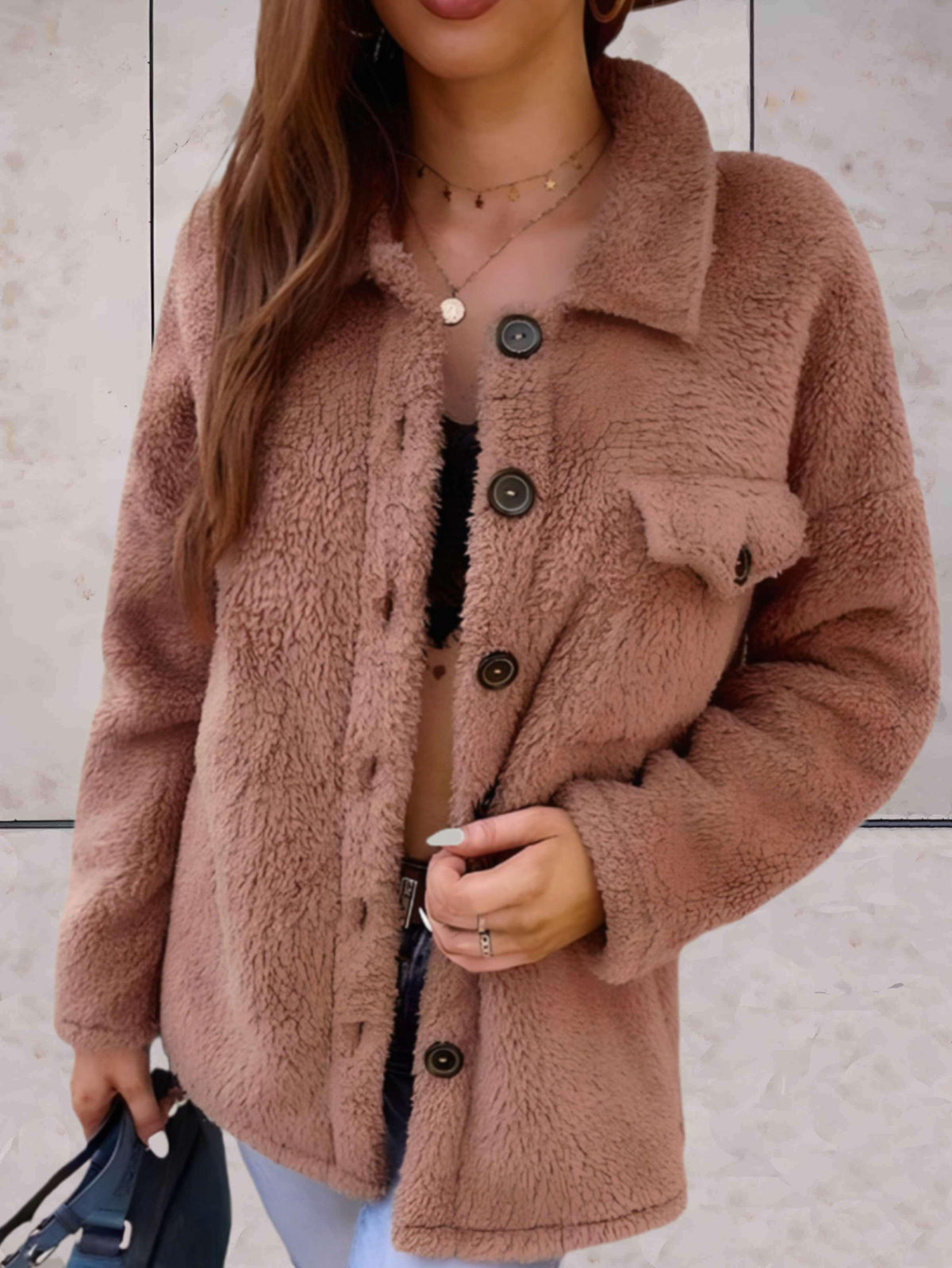 Chloé™ | Giacca Polo con Colletto e Bottoni
