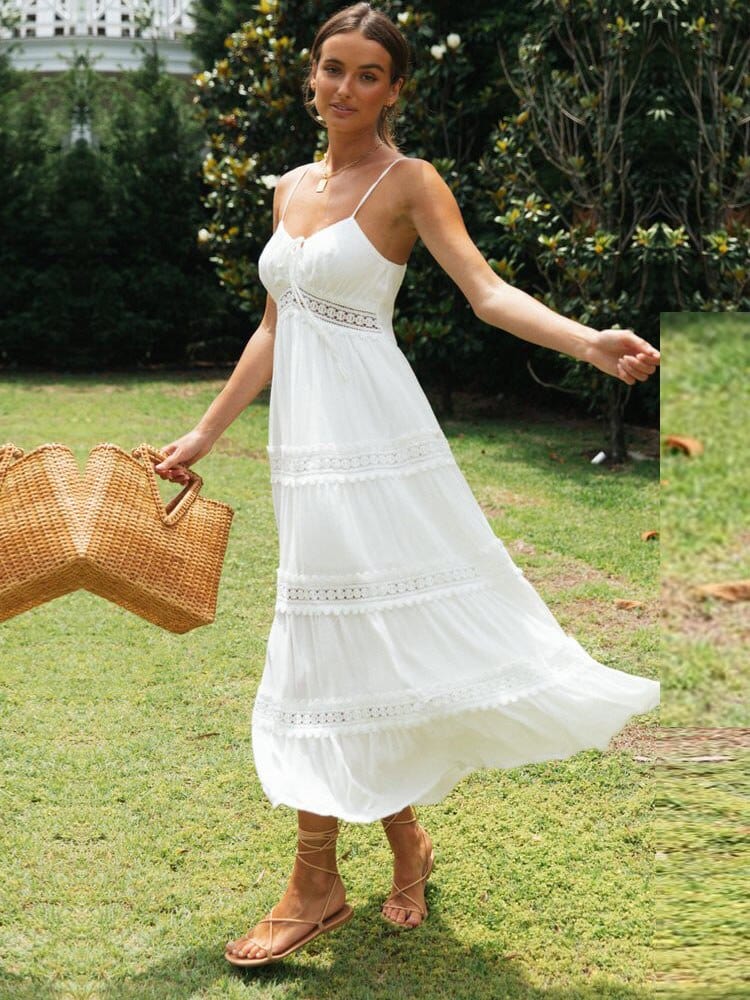 Sophie™ | Abito da Spiaggia Maxi Bianco